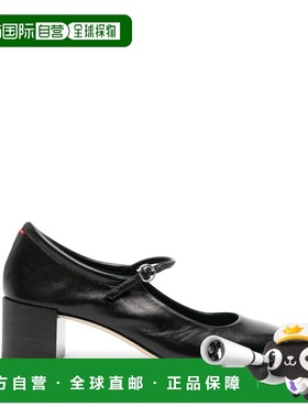 1h可退 香港直邮aeyde 女士 ALINE 纳巴革黑色凉鞋 A11PULINS45BL