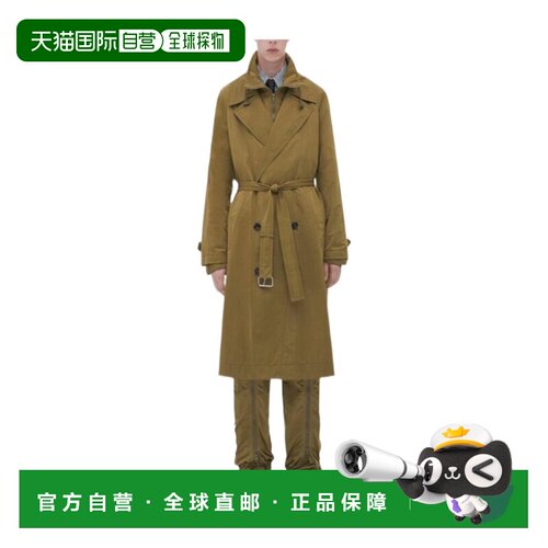 1h可退 【99新未使用】Bottega Veneta 可收纳式风衣 733795VF4K0