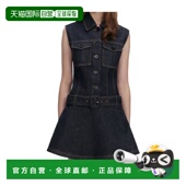 1h可退 RS26825S 牛仔喇叭迷你连衣裙 香港直邮Self Portrait