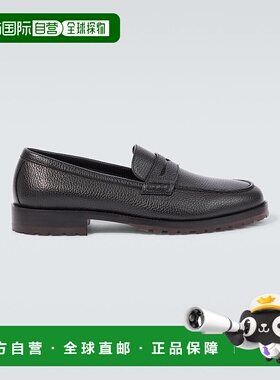 香港直邮MANOLO BLAHNIK 莫罗 伯拉尼克 男士 Randy 皮质乐福鞋