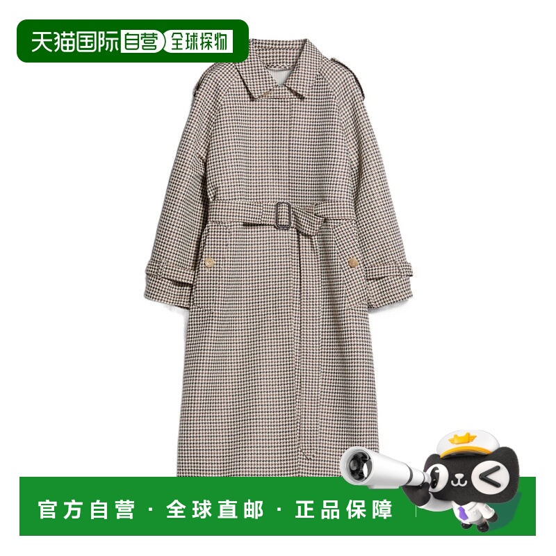 香港直邮Max Mara PITRENCH提花斗篷风衣 9021133706新款