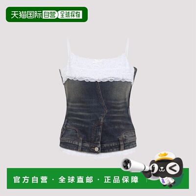 1h可退 欧洲直邮BALENCIAGA 女士背心吊带 838716TSWC45002 AW202