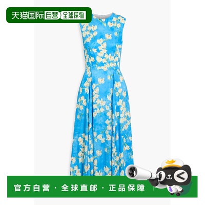 香港直邮EMILIA WICKSTEAD 女士 Caridad EcoVero™-blend 印花缎