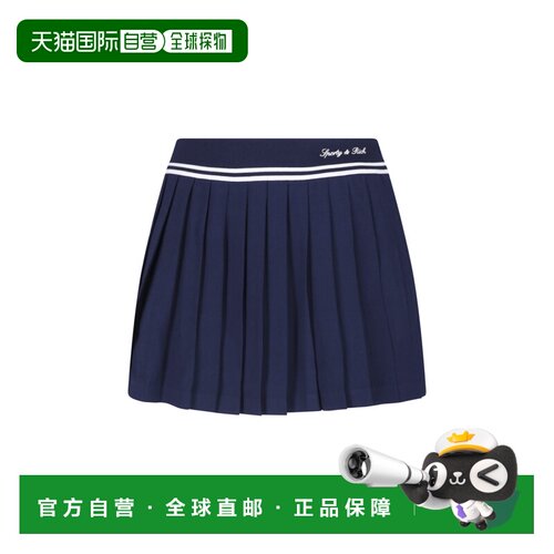 香港直邮SPORTY & RICH 女士 Rich 运动半身裙 SK01275326BL106DA