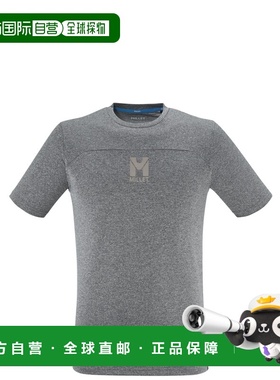 自营欧洲直邮Millet觅乐 SENECA HEATHER 短袖男士T恤 黑色