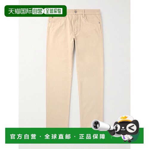 香港直邮Loro Piana 诺悠翩雅 男士 Quarona 修身直筒牛仔裤 FAQ3