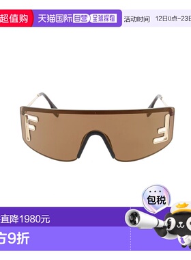 1h可退 香港直邮Fendi 芬迪 女士 FE40168U0032G 太阳镜 FE40168U