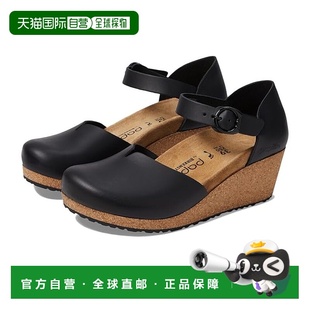 1h可退 香港直邮birkenstock 勃肯 女士 Papillio by Mary 坡跟皮