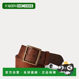 自营欧洲直邮RALPH LAUREN拉夫劳伦RRL做旧皮带腰带情人节礼物