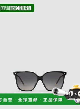 自营1h可退 欧洲直邮LV路易威登 女士黑色醋酸纤维太阳镜正品舒适