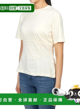 1h可退 香港直邮Moncler 盟可睐 女士 徽标T恤 J20938C0002089AIJ