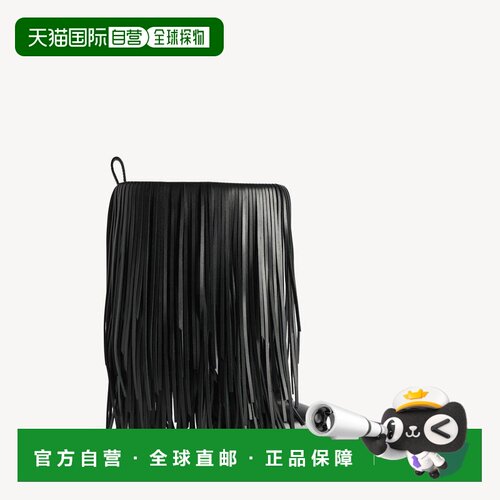 自营欧洲直邮Balenciaga巴黎世家 Avenue Fringe女士小牛皮流苏短
