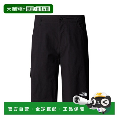 自营欧洲直邮The North Face北面 Exploration女士黑色尼龙徒步短