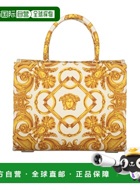 香港直邮Versace 图案单肩包手提包斜挎包 10145701A10399范思哲