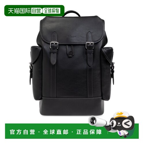香港直邮COACH 男士双肩包 CV982BLK SS2025 黑色【付后1h可退】