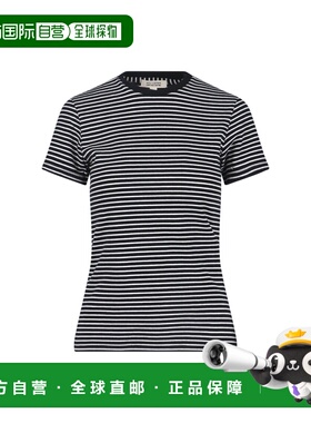 1h可退 香港直邮NILI LOTAN 女士 and Polos T恤黑色上衣 11463K2