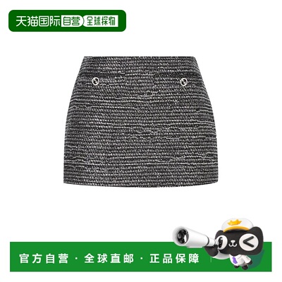 香港直邮Gucci 古驰 女士 亮片圈绒迷你半裙 800174ZAQ9N半身裙