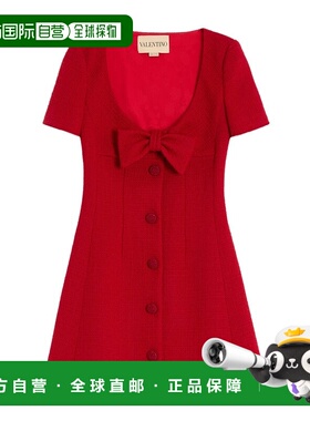 香港直邮Valentino 短袖连衣裙 BVAH3090Y