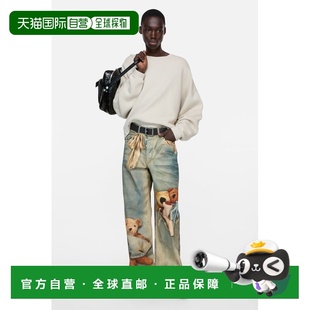 欧洲直邮ACNE 标志棉质抓绒毛衣 艾克妮