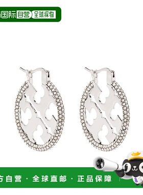 1h可退 香港直邮Tory Burch 托里 伯奇 女士 徽标耳环 148178配饰