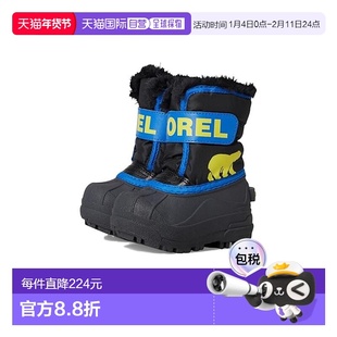 1h可退 香港直邮Sorel 冰熊 女童 Snow Commander 雪地靴(儿童)童