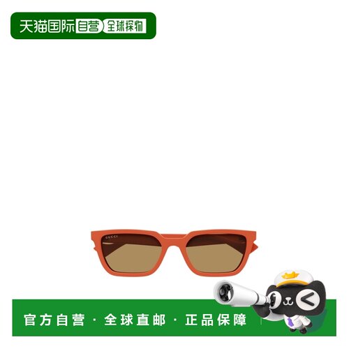 自营Gucci 几何框太阳镜 GG1539S古驰正品百搭显脸小高级感配饰