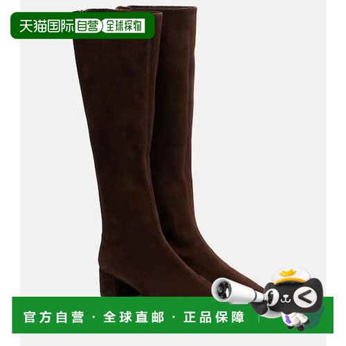 香港直邮AQUAZZURA/Saint Honore 35女士中筒靴1H【付后1h可退】