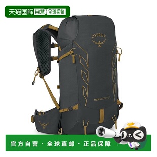 自营欧洲直邮Osprey Talon Velocity 20男士深灰色尼龙旅行运动背