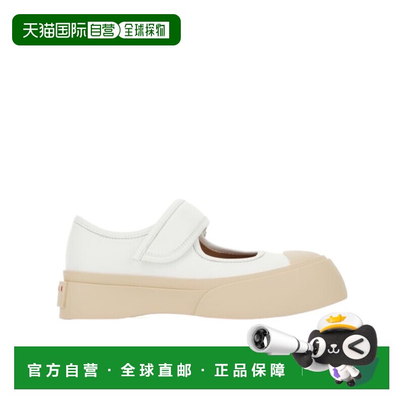 香港直邮Marni 圆头芭蕾舞鞋厚底玛丽珍鞋 SNZW003120P7226图片