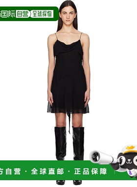 1h可退 香港直邮Acne Studios 艾克妮 女士 黑色连衣裙 A20843