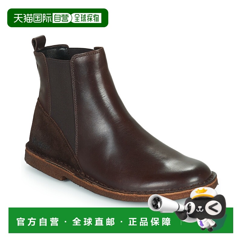 欧洲直邮Kickers 女士 靴子 KICK TIPIST棕色女靴切尔西靴