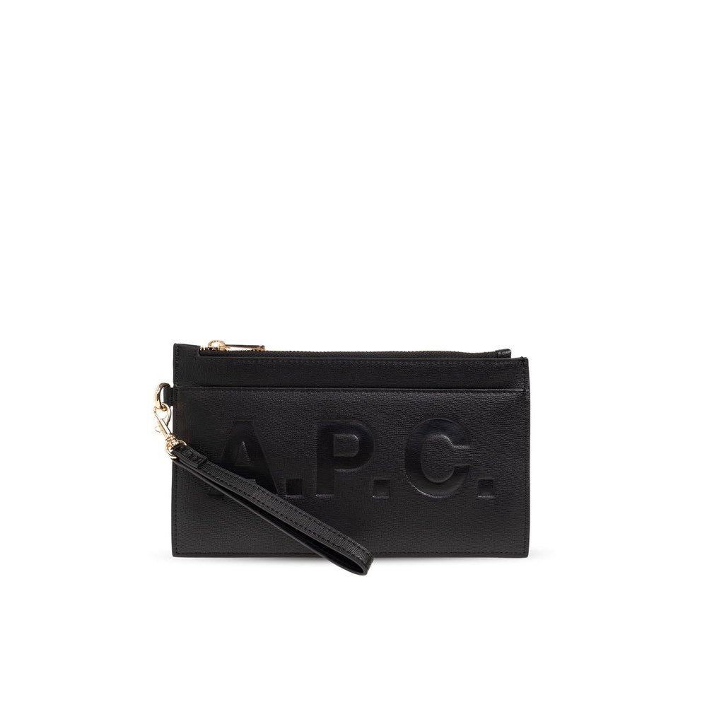 1h可退 香港直邮A.P.C. 女士 徽标压花手拿包 PUABLM63566,箱包皮具/热销女包/男包,手拿包,淘宝优惠券,粉丝福利购,淘宝优惠卷