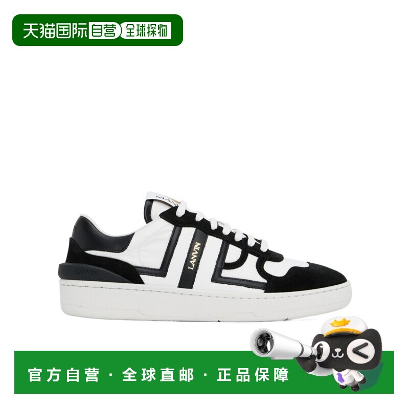 1h可退 香港直邮LANVIN 男士运动鞋 FMSKDK00NYLOA240110BLA AW20