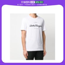 Ferragamo菲拉格慕白色短袖 T恤 香港直邮Salvatore
