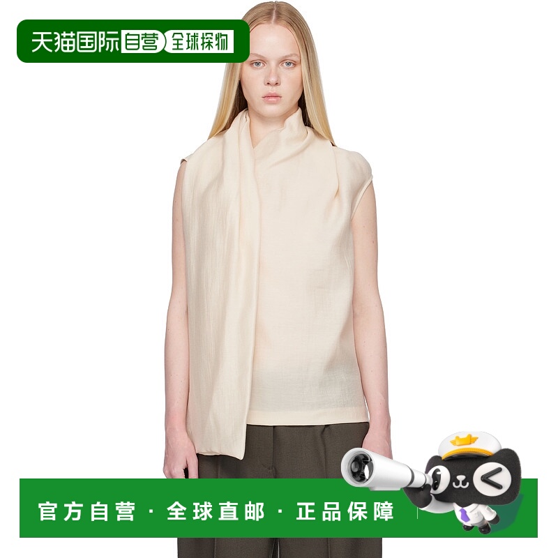香港直邮toteme 女士 灰白色 Scarf 上装 254WRT0612FB0265