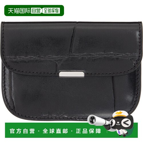 1h可退 香港直邮Lemaire 女士 LEMAIRE 棕色 Soft Tab 卡包 SL006