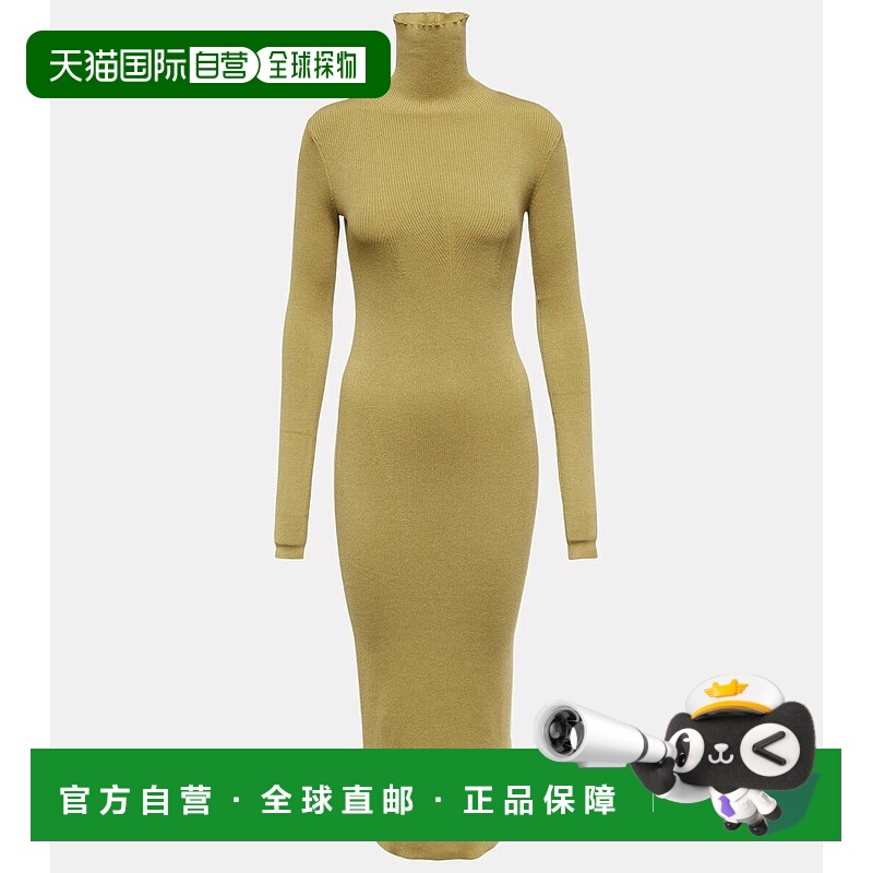 1h可退 香港直邮Live The Process 女士 Fortis 罗纹针织高领连衣