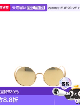 1h可退 香港直邮Loewe 圆框太阳镜 LW40187U