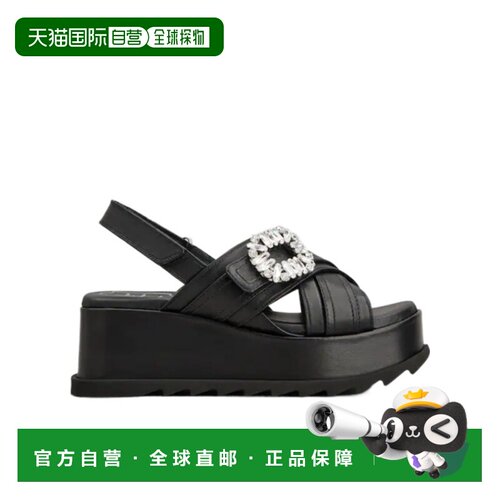 1h可退 Roger Vivier Slidy Viv坡跟凉鞋 RVW7754472091T