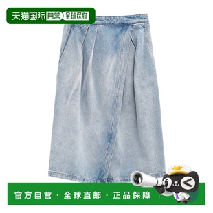 前开衩牛仔中裙 Noten SOLADEBISDEN9391 Van 香港直邮Dries