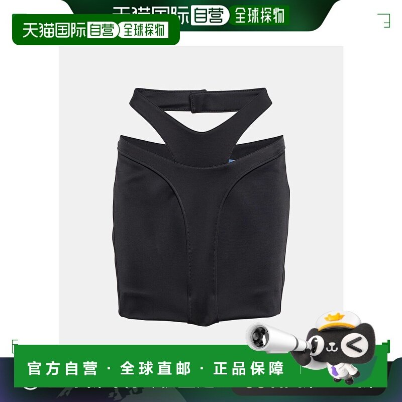 1h可退 香港直邮Mugler 穆勒 女士 剪口迷你半身裙 001383,女装/女士精品,半身裙,淘宝优惠券,粉丝福利购,淘宝优惠卷