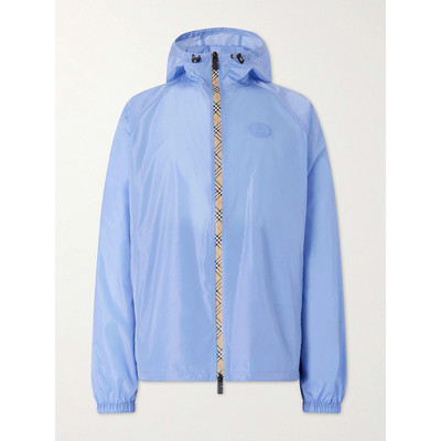 香港直邮Burberry 巴宝莉 男士 Clapton Logo-Appliqued Shell 连