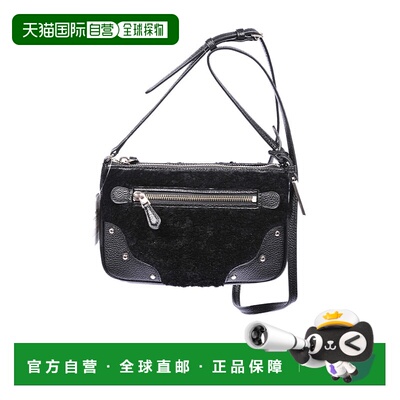 香港直邮Coach 徽标斜挎包 36490NERO蔻驰单肩包