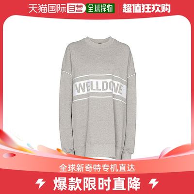 香港直邮WE11 DONE反光灰卫衣  WDSS519048MG毛衣/针织衫