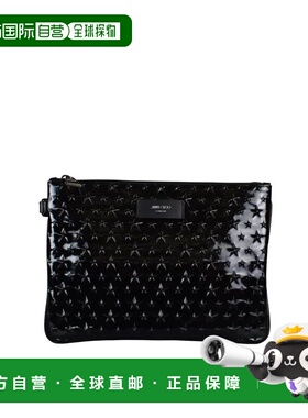 1h可退 香港直邮Jimmy Choo 周仰杰 男士 DEREK VERNI 迷你黑色钱