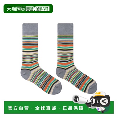 1h可退 香港直邮Paul Smith 保罗 史密斯 男士 MEN STRP 标志袜子