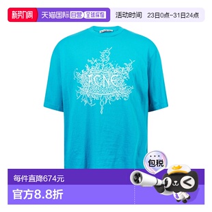 艾克妮 Studios 男士 EXTORR 徽标T恤 1h可退 DEVIL 香港直邮Acne