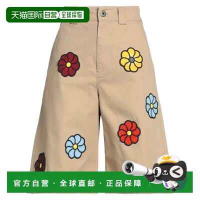 1h可退香港直邮Moncler 盟可睐 女士 短裤 BEIGE 米色时尚舒适休