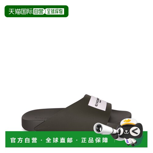 香港直邮GIVENCHY 男士凉鞋 BH302MH1XL305 CO 绿色支付后1h可退