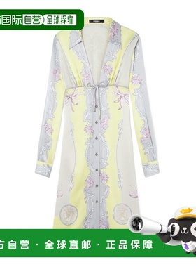 香港直邮Versace 迷笛衬衫连衣裙 10195011A14590